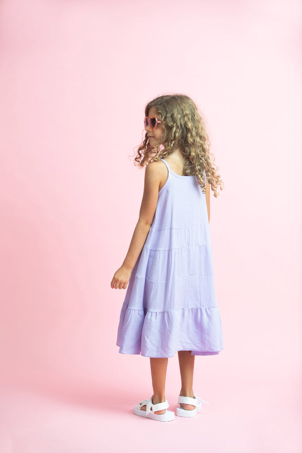 שמלה לילדה גלית סגול
