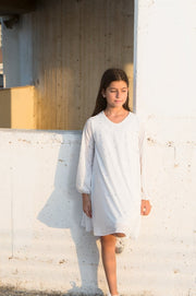 שמלה לילדה דגם שמפיין